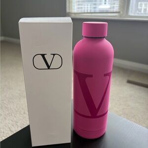 Valentino Pink Stainless Steel Water Bottle